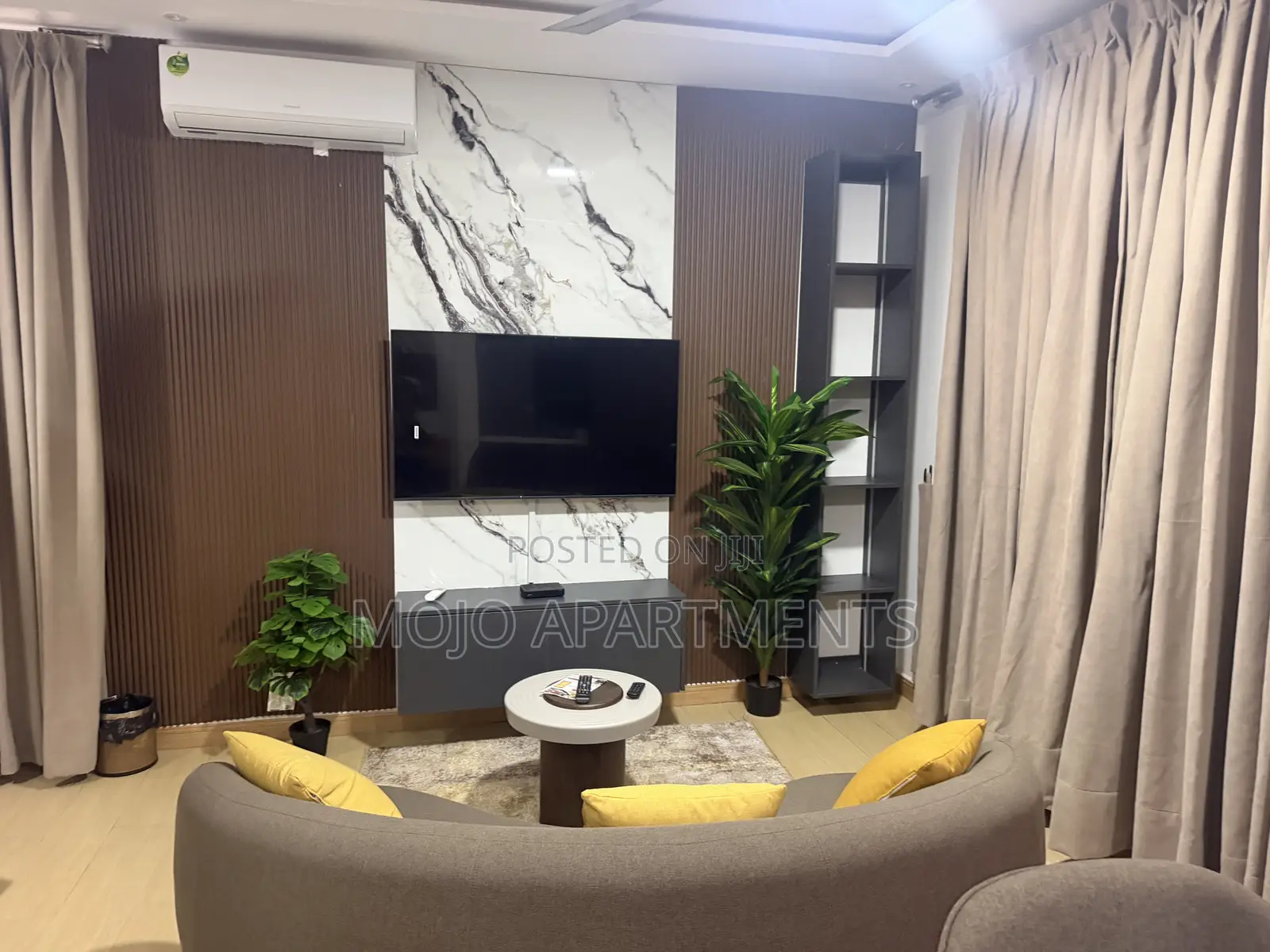 Furnished Studio Apartment in Mojo Apartments, Community 25 for rent