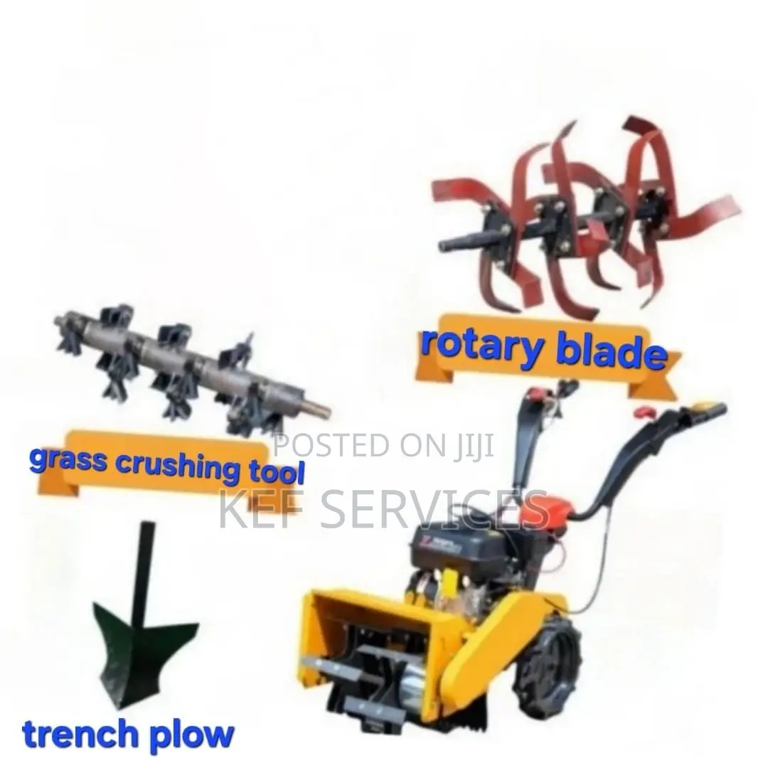 Multifunctional Weeding/Tilling Machine With Attachments