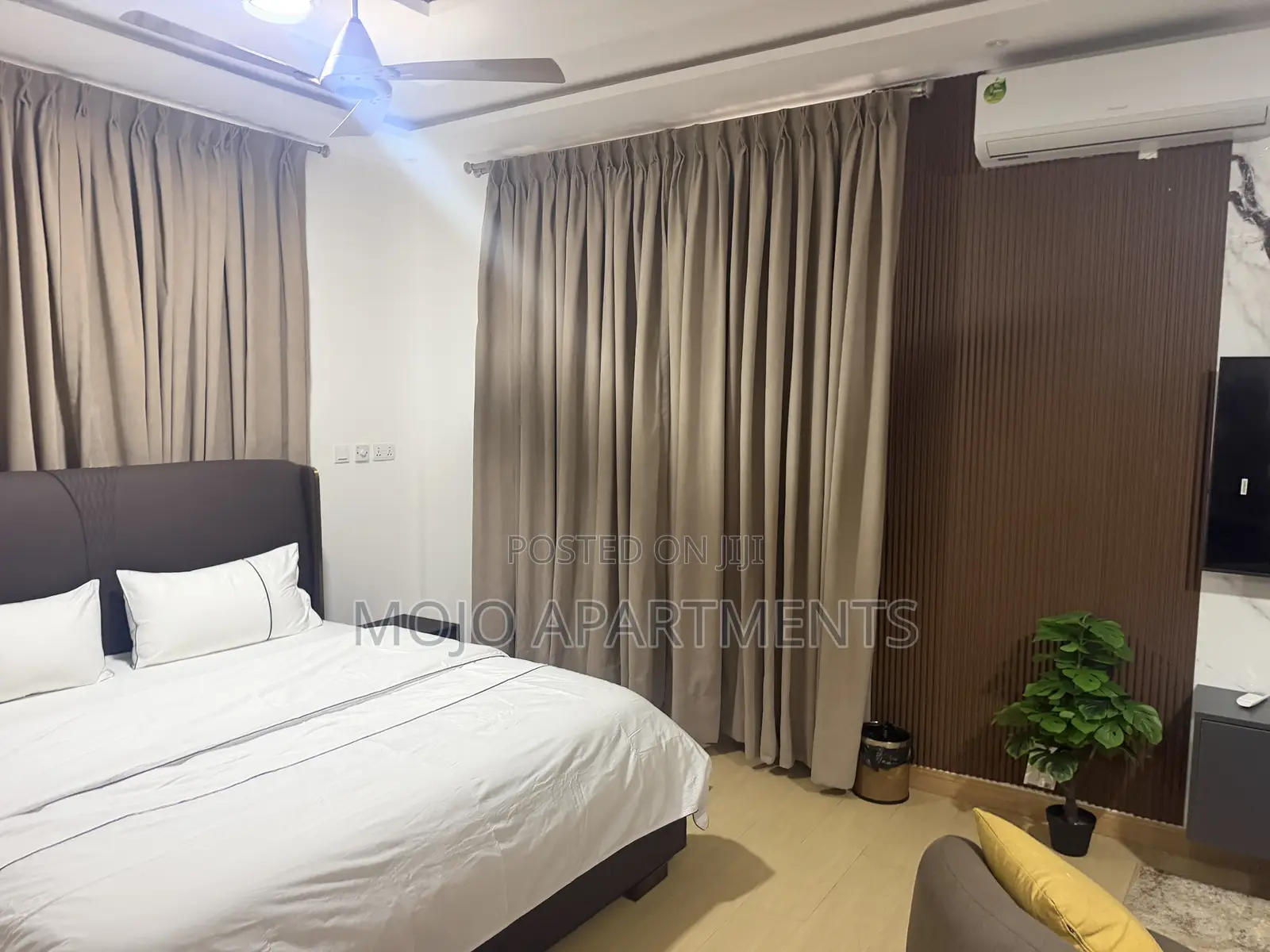 Furnished Studio Apartment in Mojo Apartments, Community 25 for rent