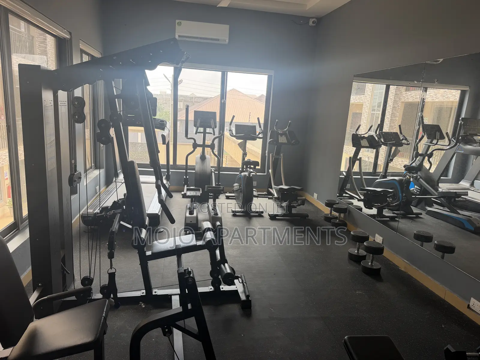 Furnished Studio Apartment in Mojo Apartments, Community 25 for rent