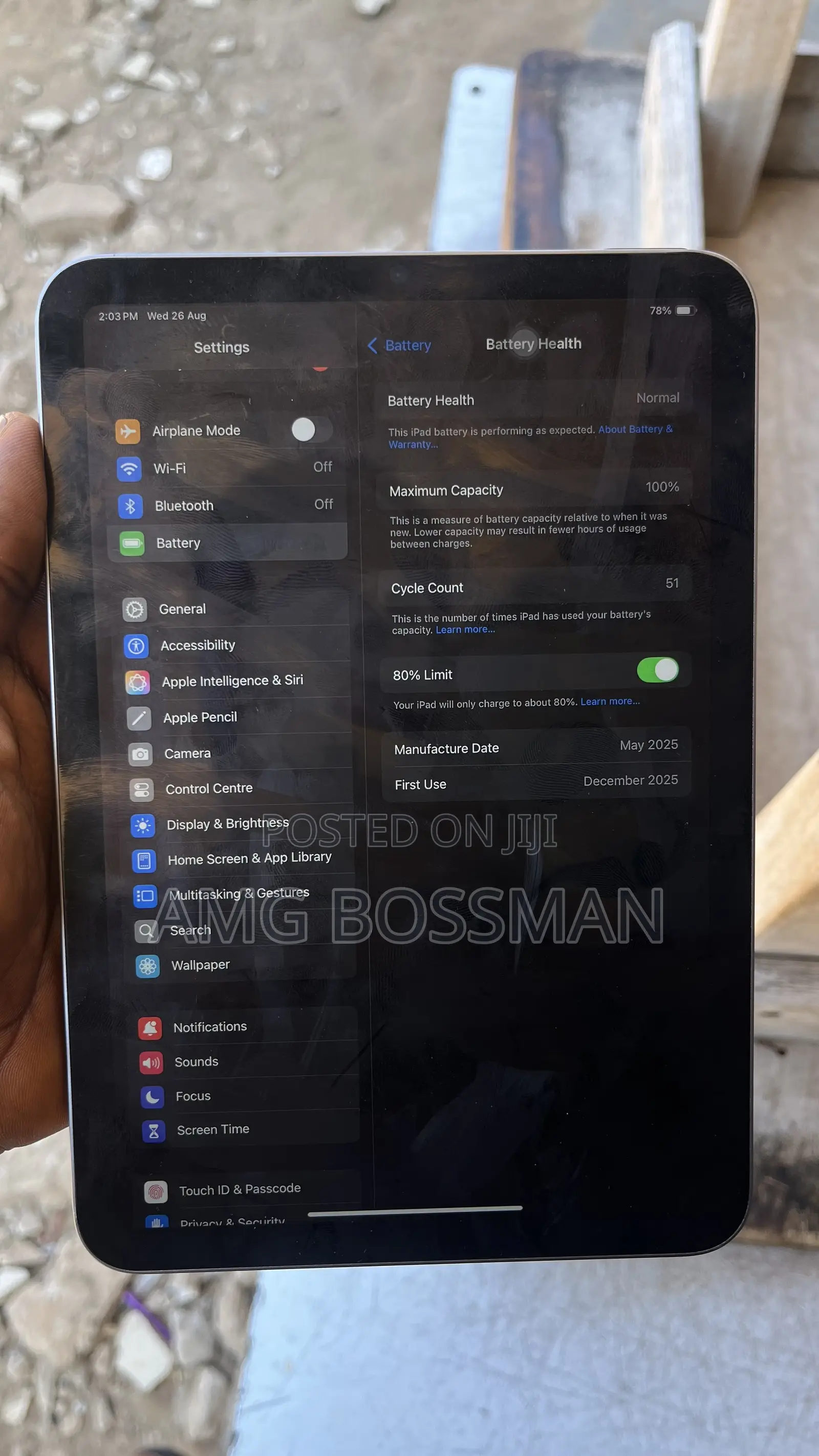 New Apple iPad mini (2024) 128 GB Silver