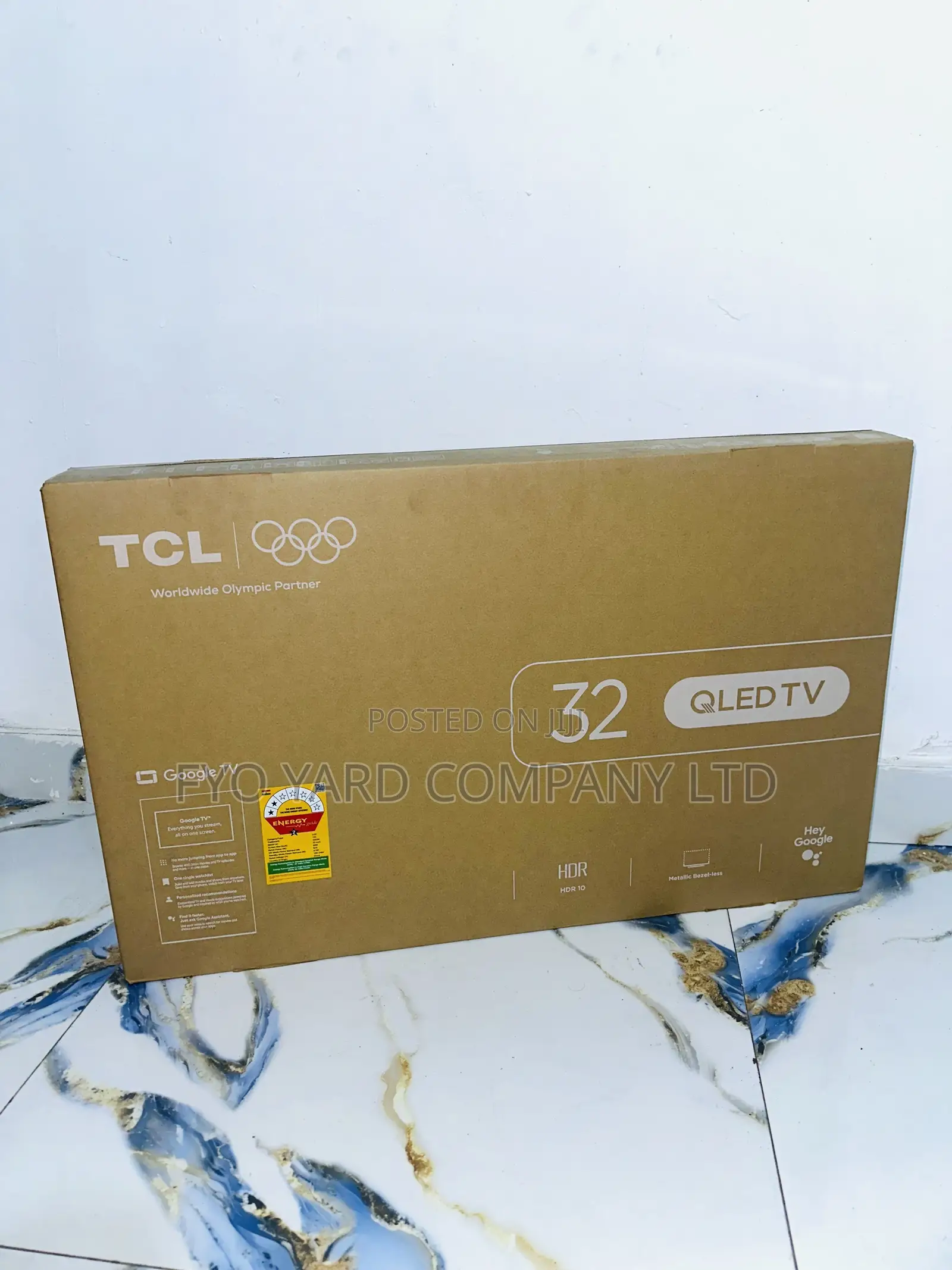 Qled Display TCL 32 Inch Smart Digital & Satellite Android TV