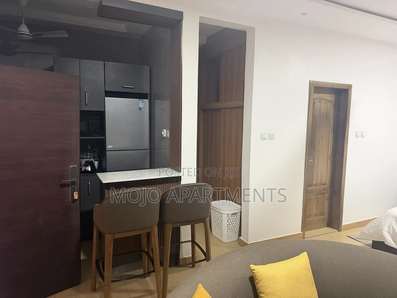 Furnished Studio Apartment in Mojo Apartments, Community 25 for rent