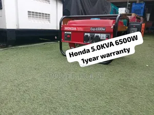 Honda 6500W Heavy Duty Generator – Get Reliable Backup Power