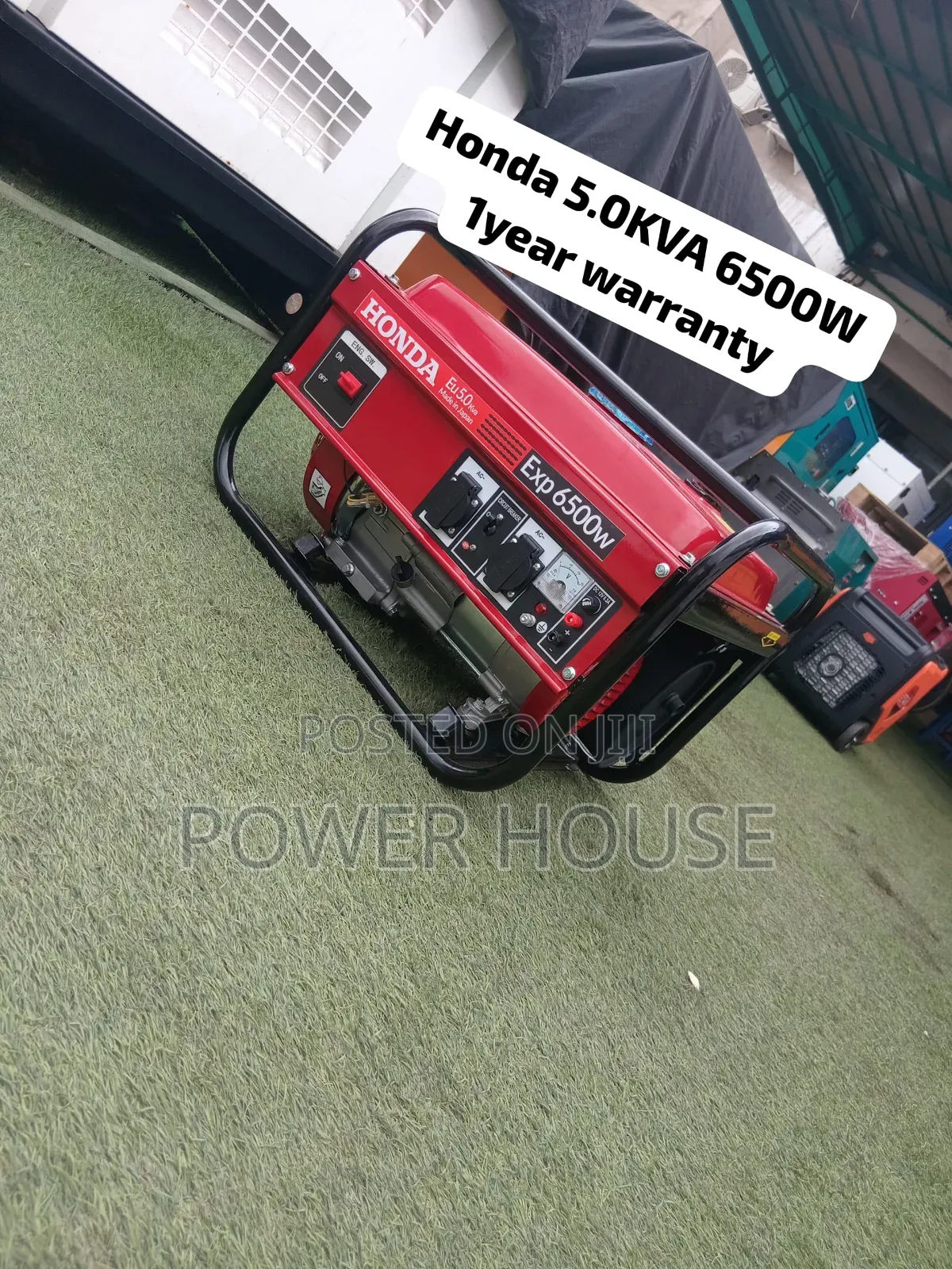Honda 6500W Heavy Duty Generator – Get Reliable Backup Power