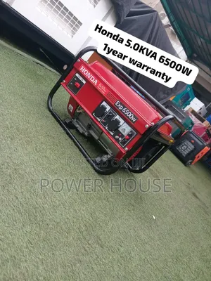 Honda 6500W Heavy Duty Generator – Get Reliable Backup Power