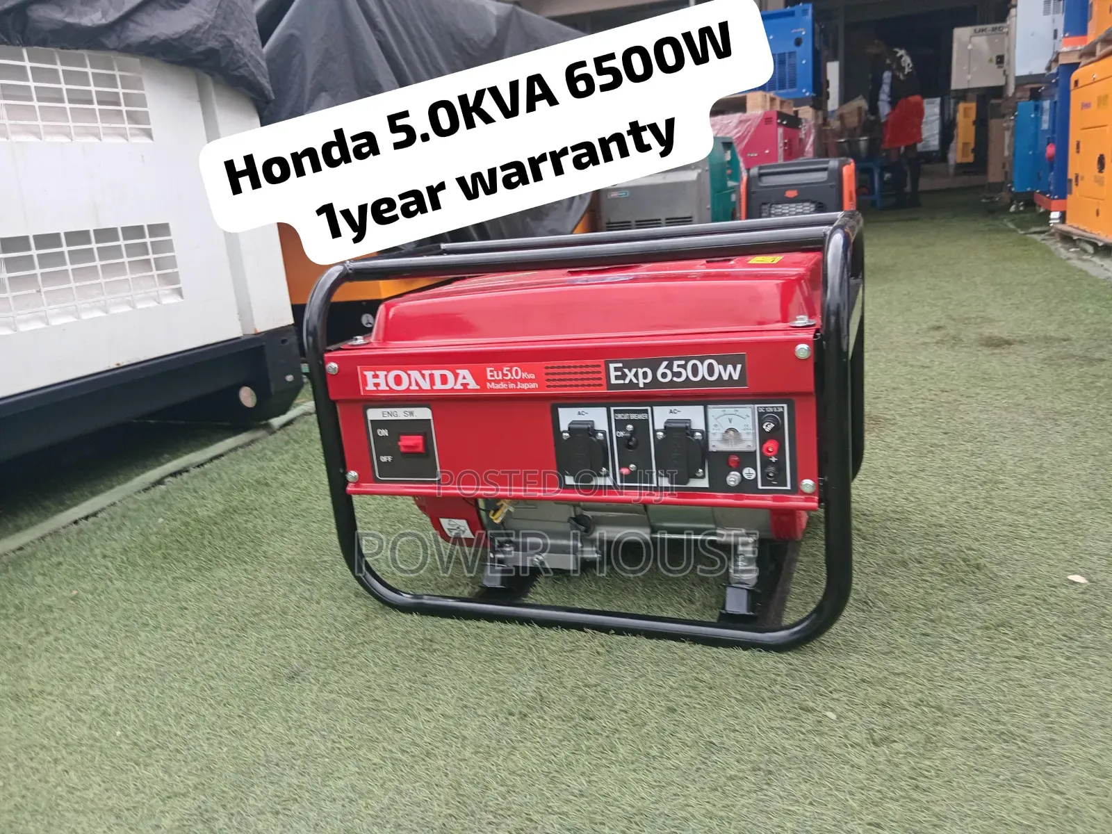 Honda 6500W Petrol Genset for Sale – Affordable Quality Generator