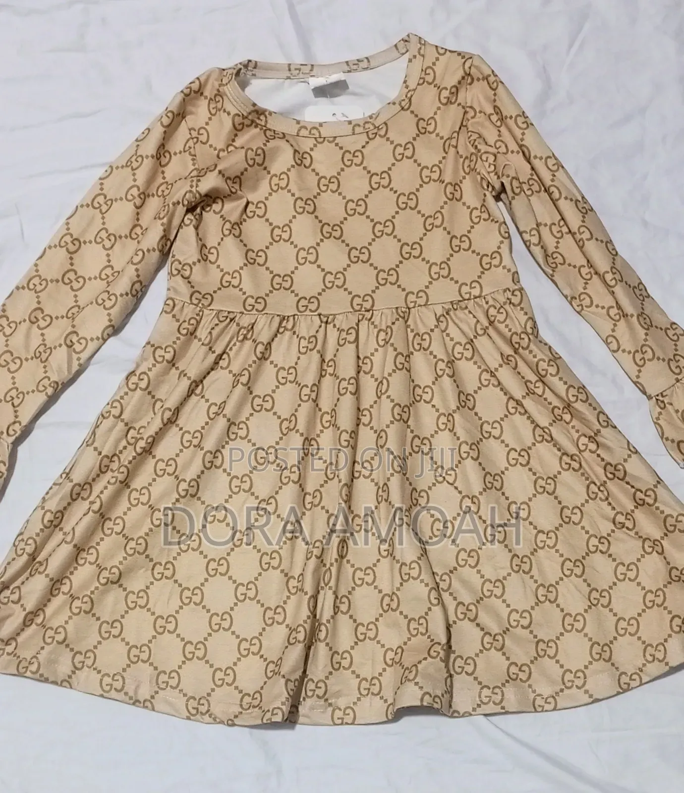 Classic Pattern Twirl Dress