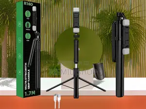 R16D Extendable Phone Selfie Stick Tripod