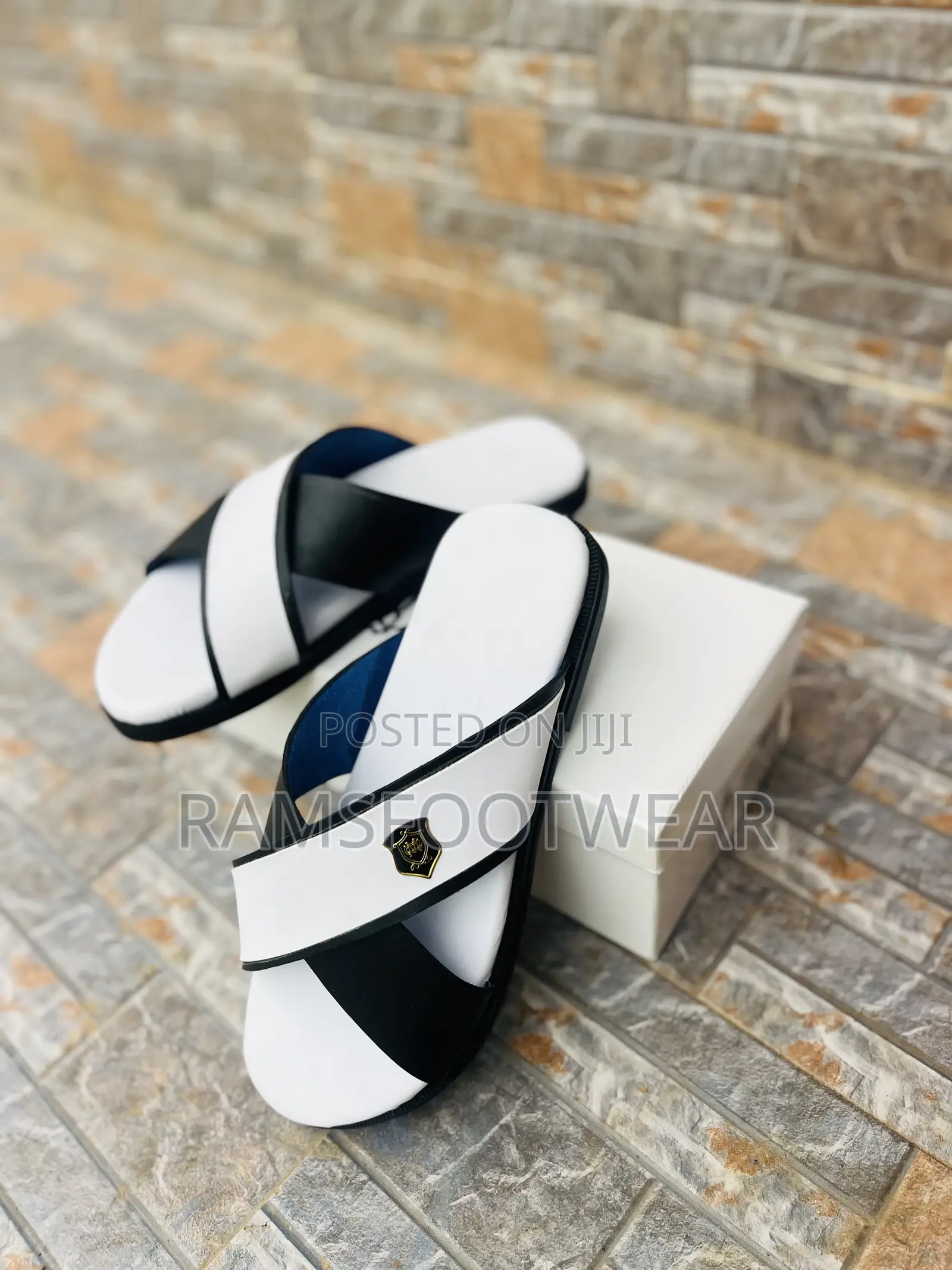 Men Cross Slippers