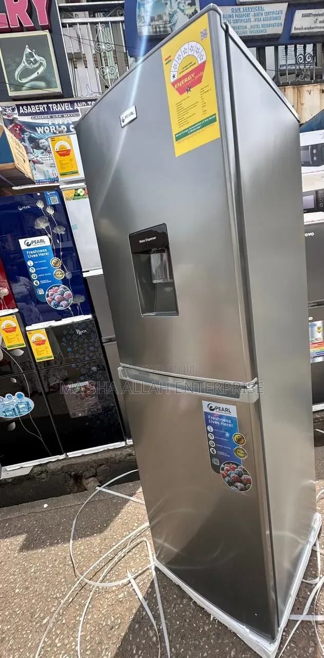 Pearl 246 Liters Double Door Dispenser Refrigerator