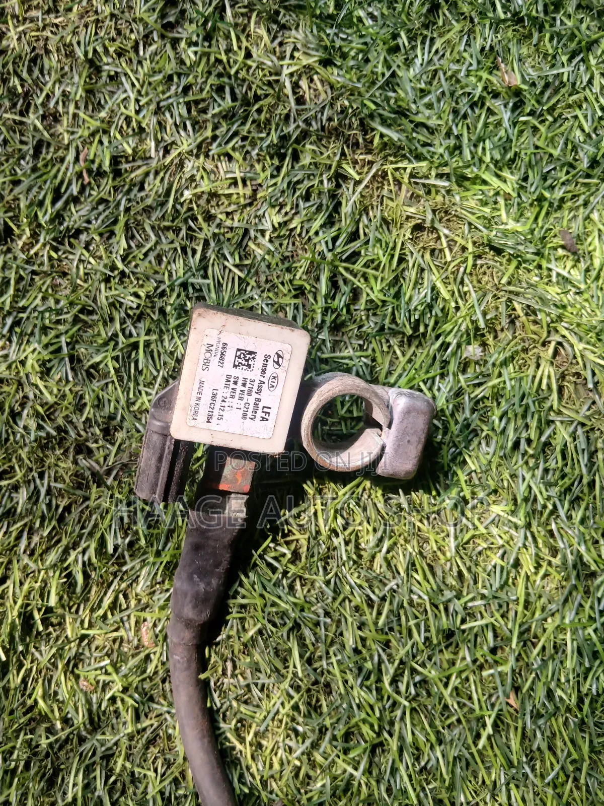 Battery Negative Sensor Cable Hyundai Sonata 2015-2017