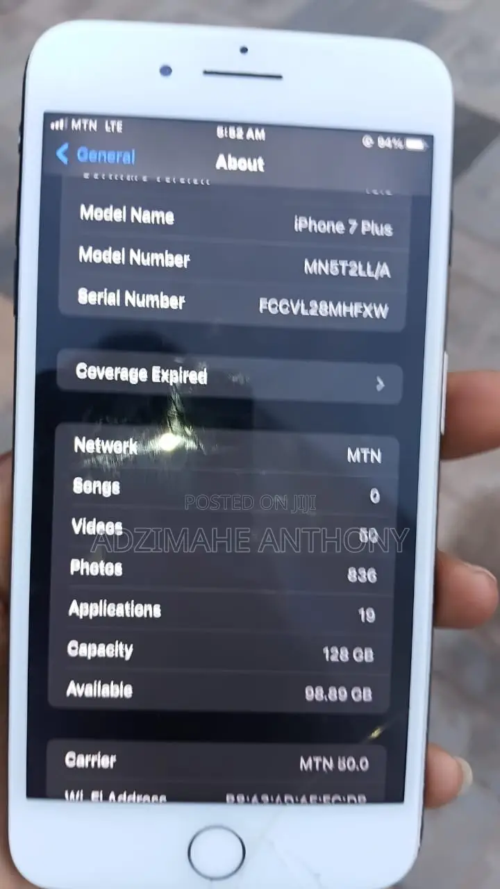 Apple iPhone 7 Plus 128 GB Black