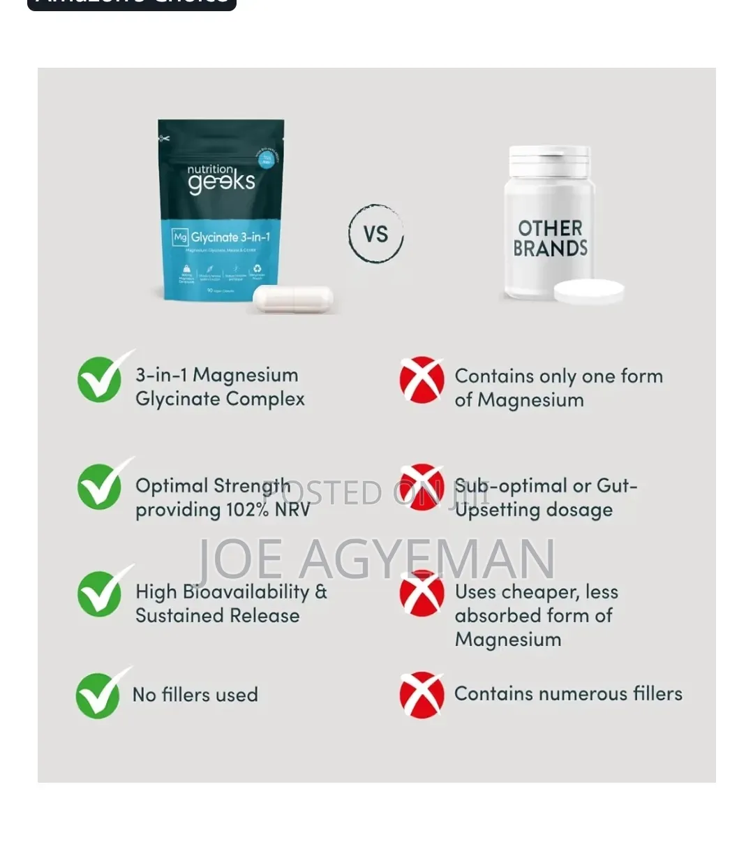 Magnesium Glycinate 3-in-1 Complex