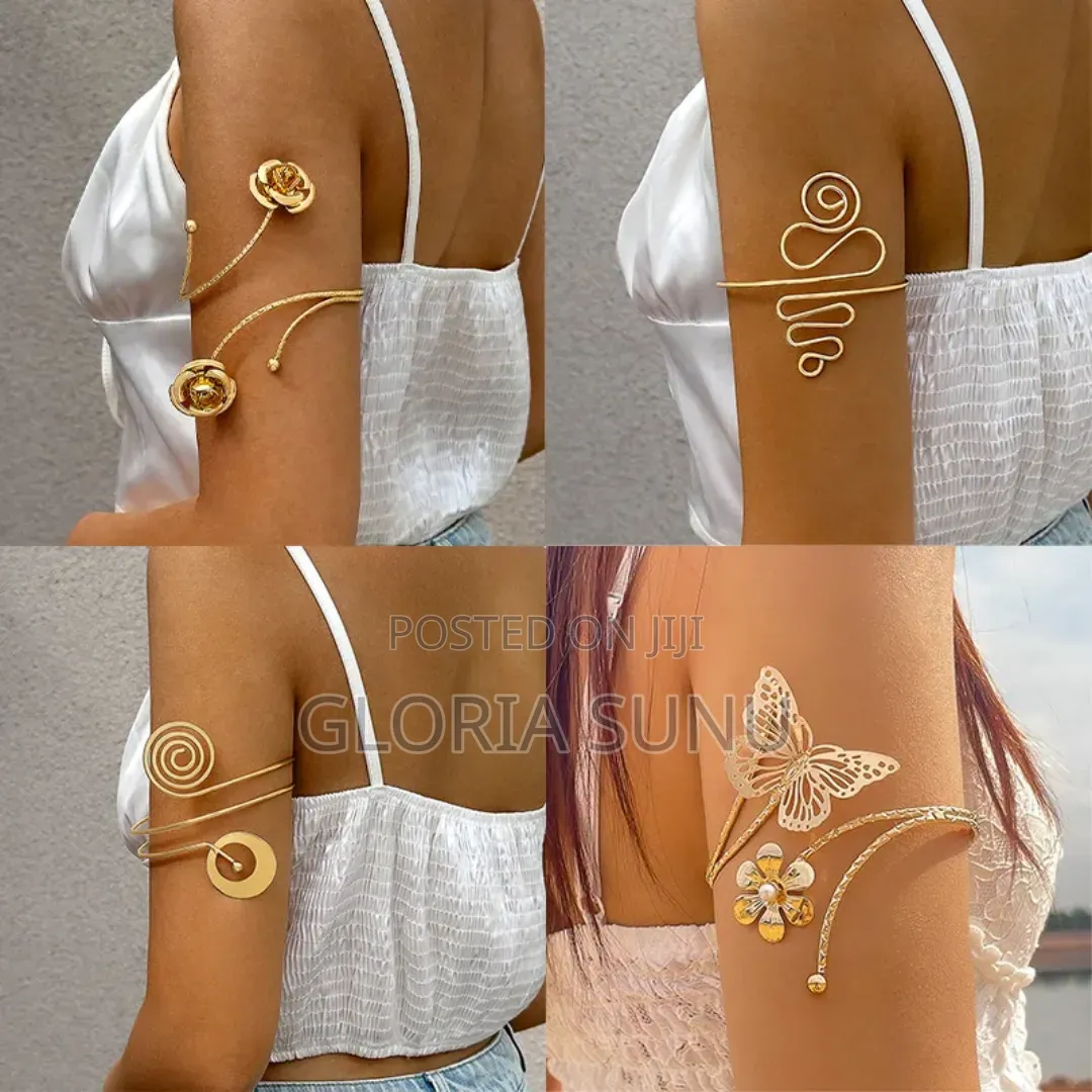 Gold Arm Cuffs