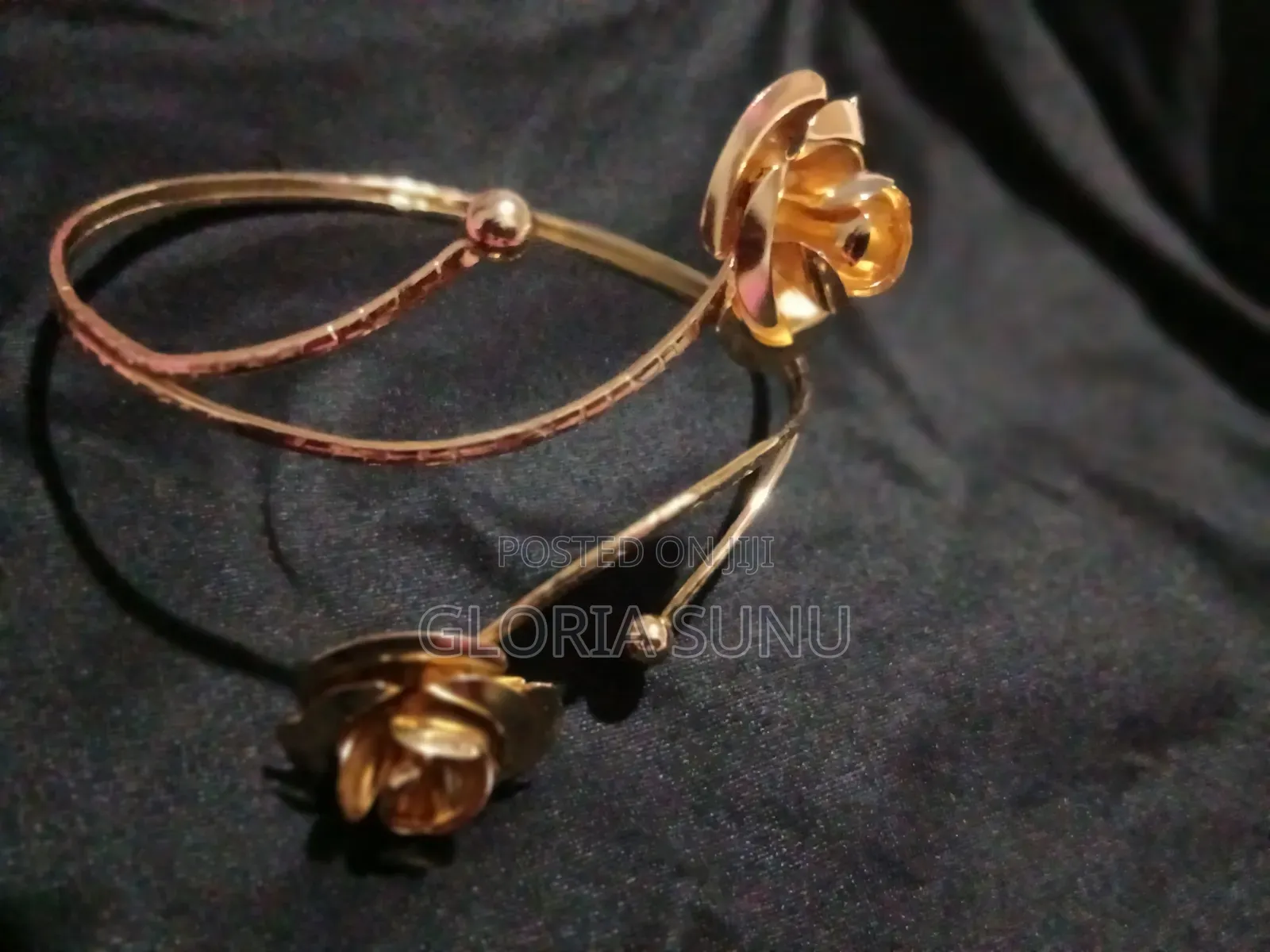Gold Arm Cuffs
