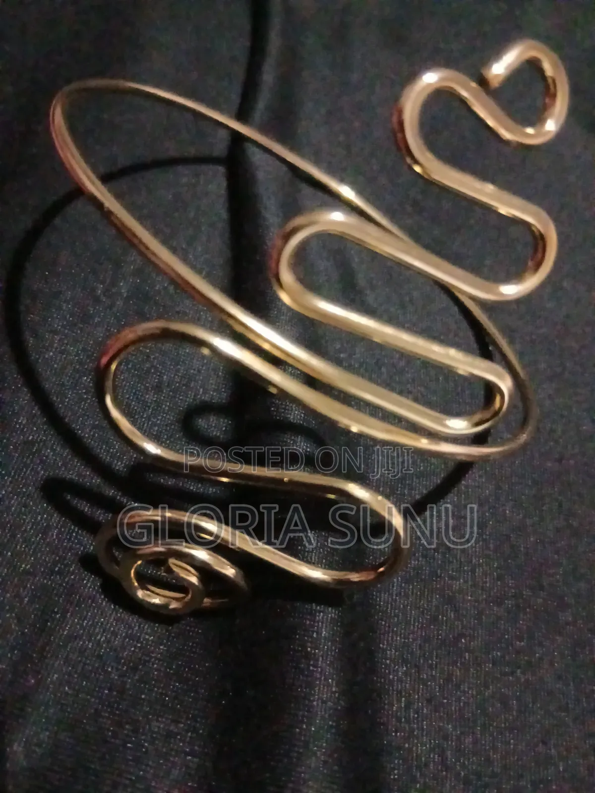 Gold Arm Cuffs