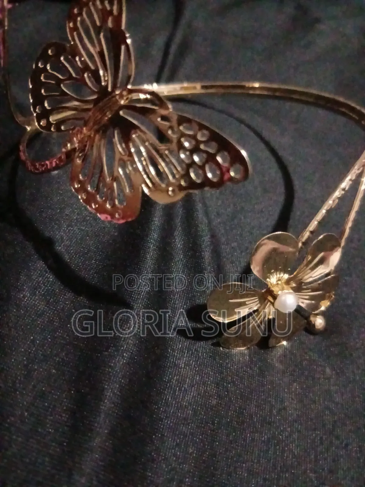 Gold Arm Cuffs