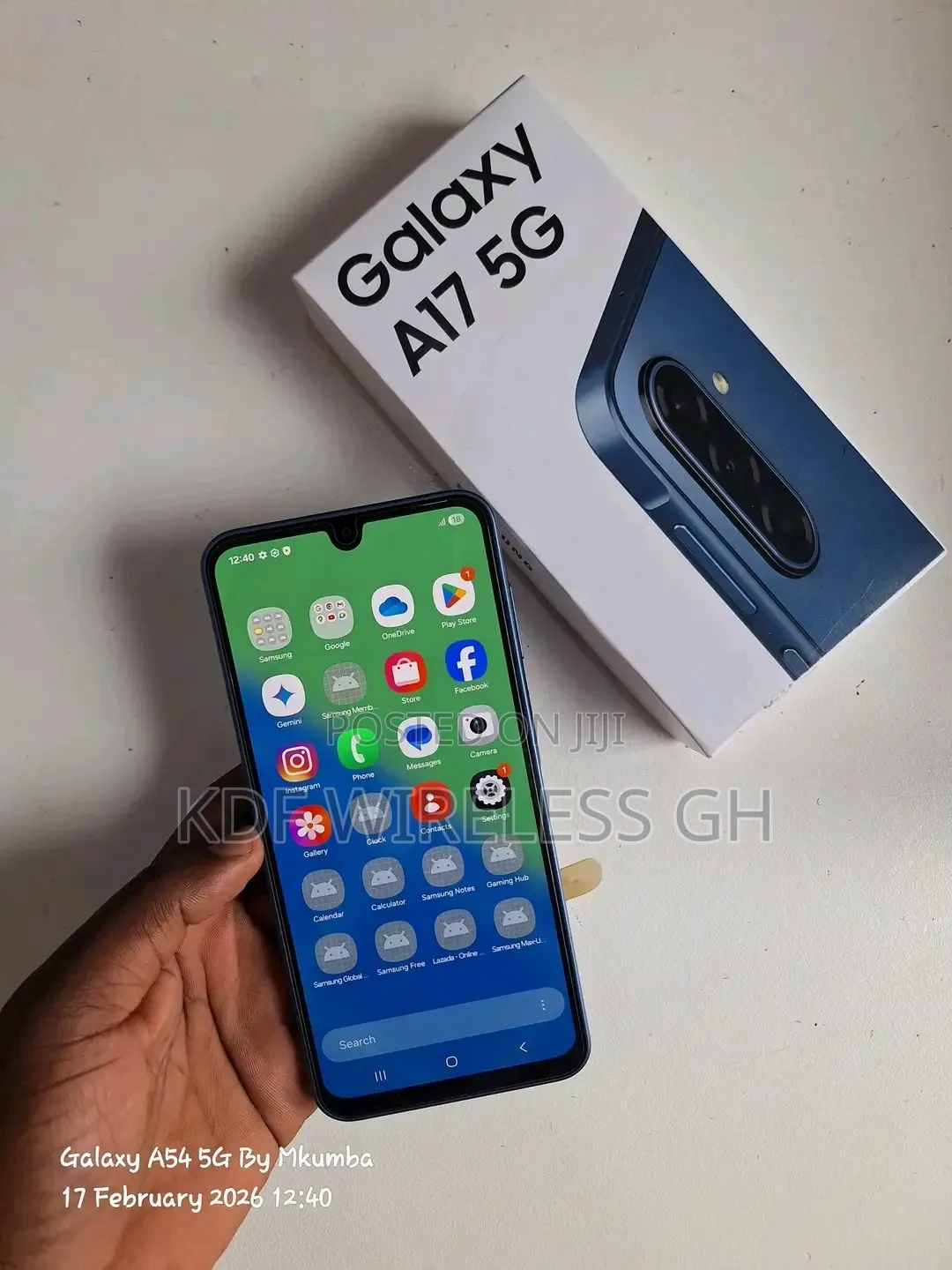 New Samsung Galaxy A17 256 GB Blue