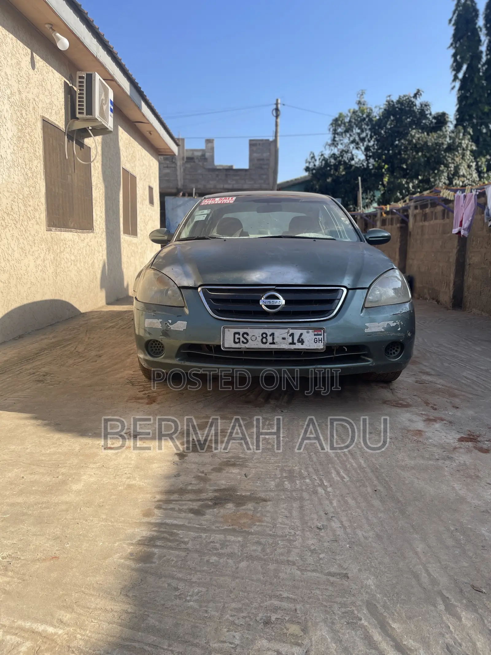 Nissan Altima 2.5 Automatic 2002 Gray