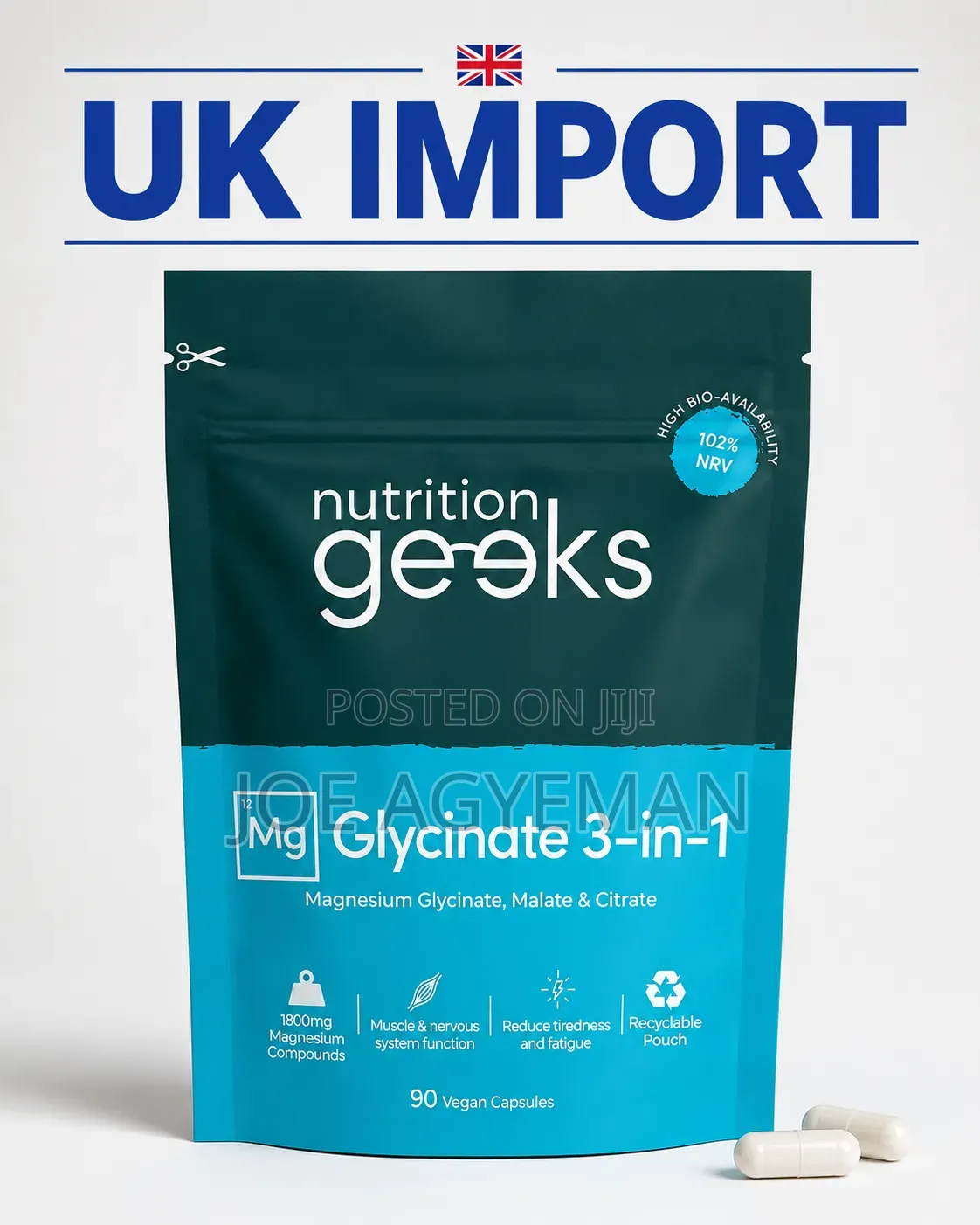 Magnesium Glycinate 3-in-1 Complex