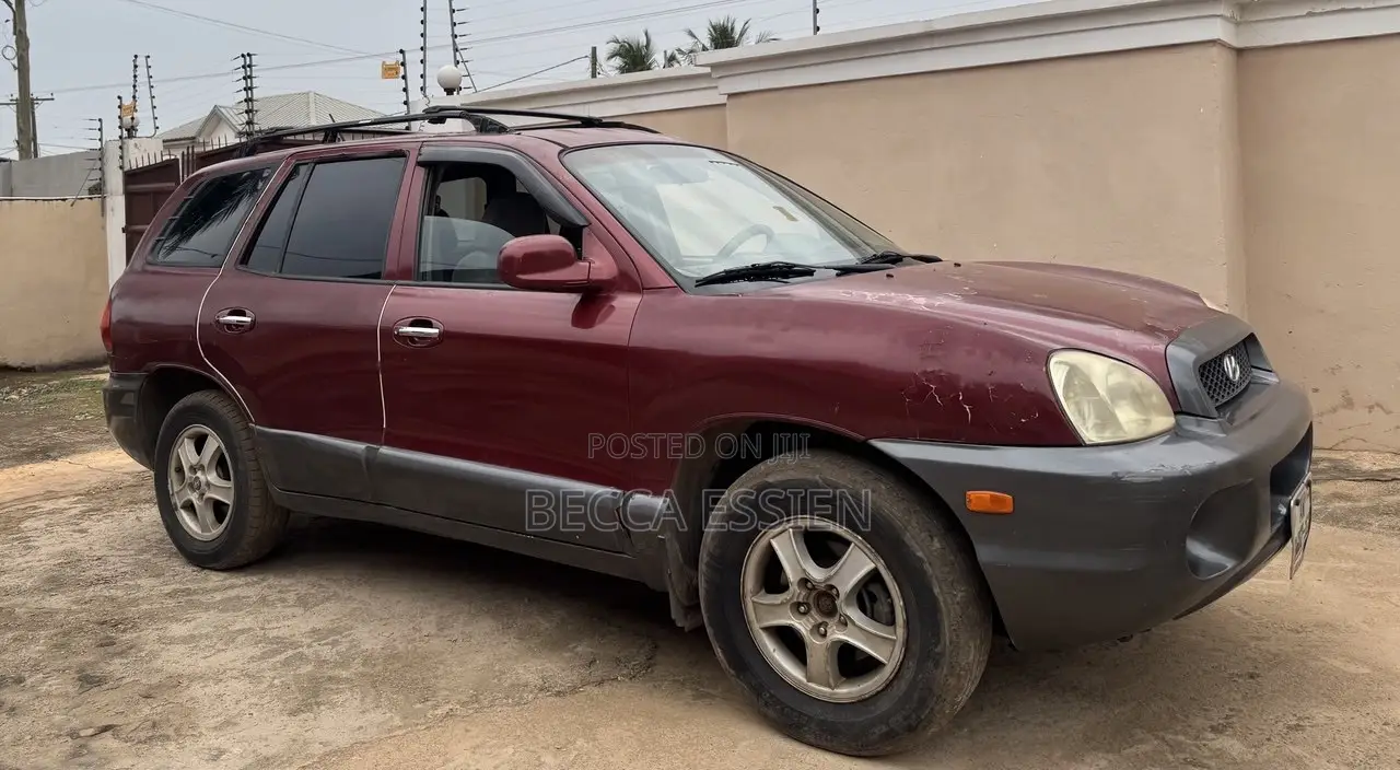Hyundai Santa Fe 2004 Maroon