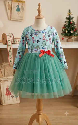 Christmas Joy Long-Sleeve Tutu