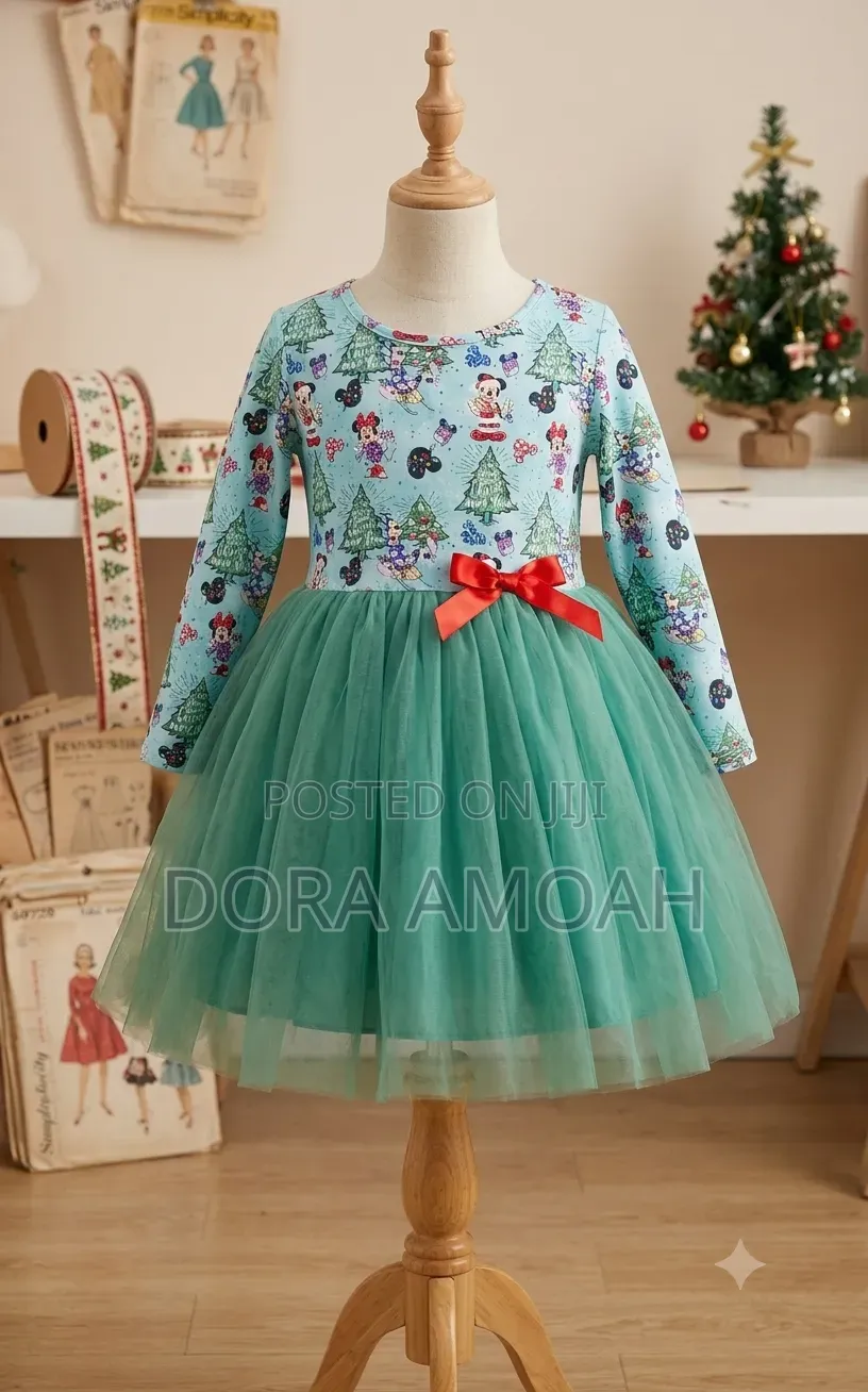 Christmas Joy Long-Sleeve Tutu