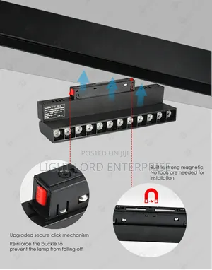 Modi 12watts Magnetic Module 3color Griille Light