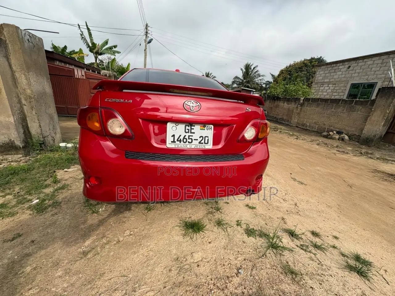 Toyota Corolla 2010 Red
