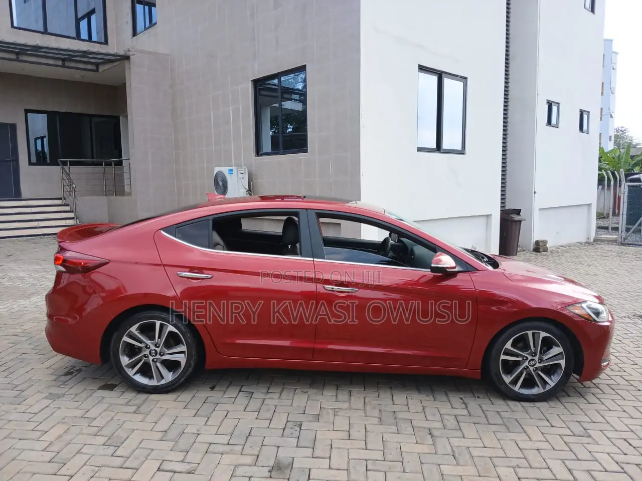 Hyundai Elantra Limited Sedan FWD (2.0L 4cyl 6A) 2017 Burgundy