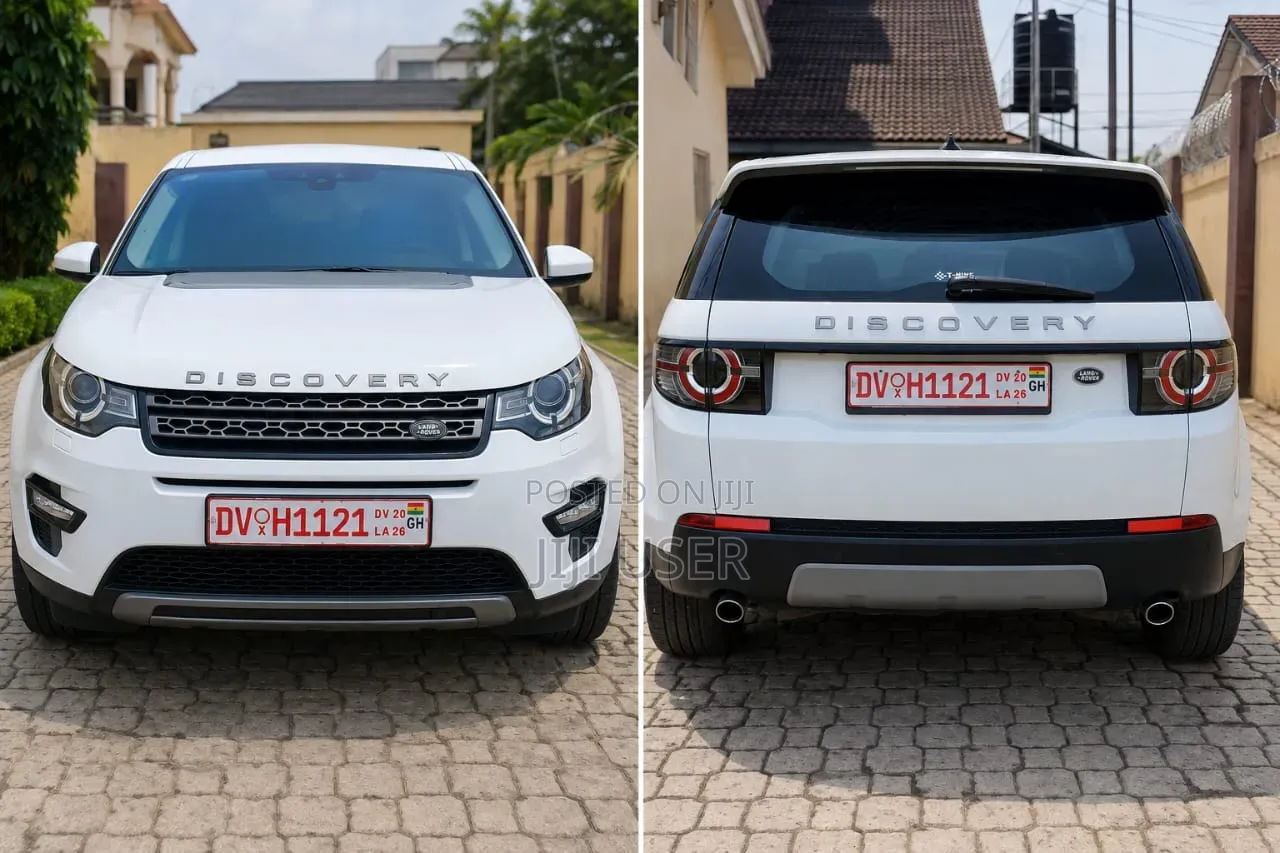 Land Rover Discovery Sport 2016 White