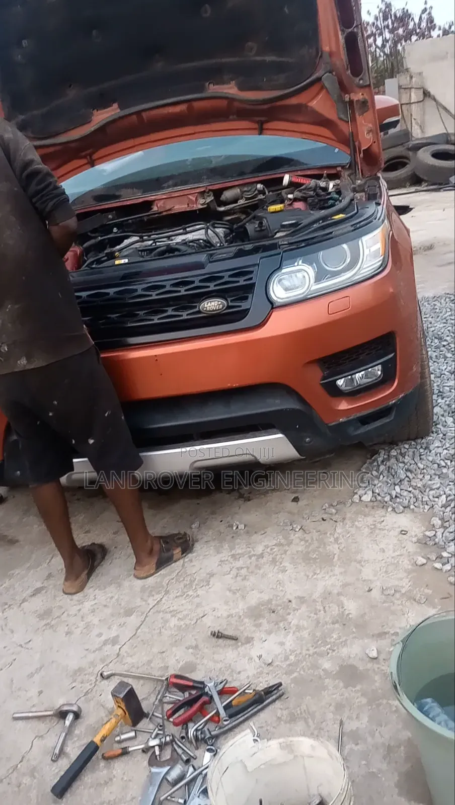Abossey Okai Range Rover Genuine Parts.