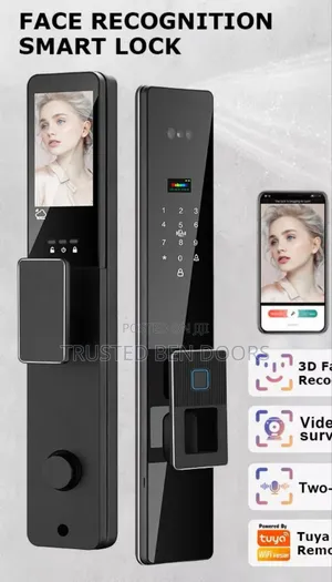Face Unlock Tuya Wifi App Biometric Wireless Smart Lock