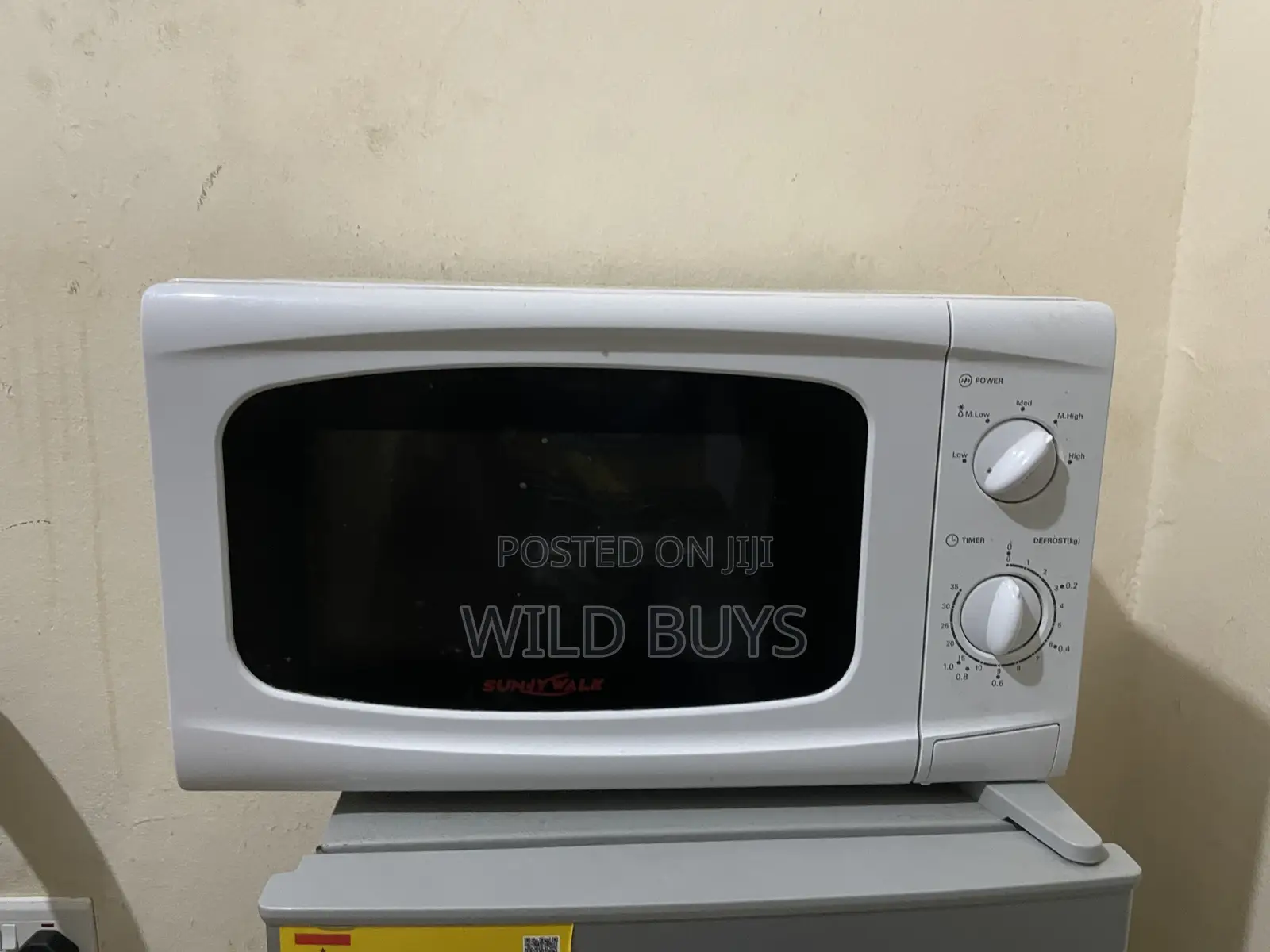Fridge and Microwave
