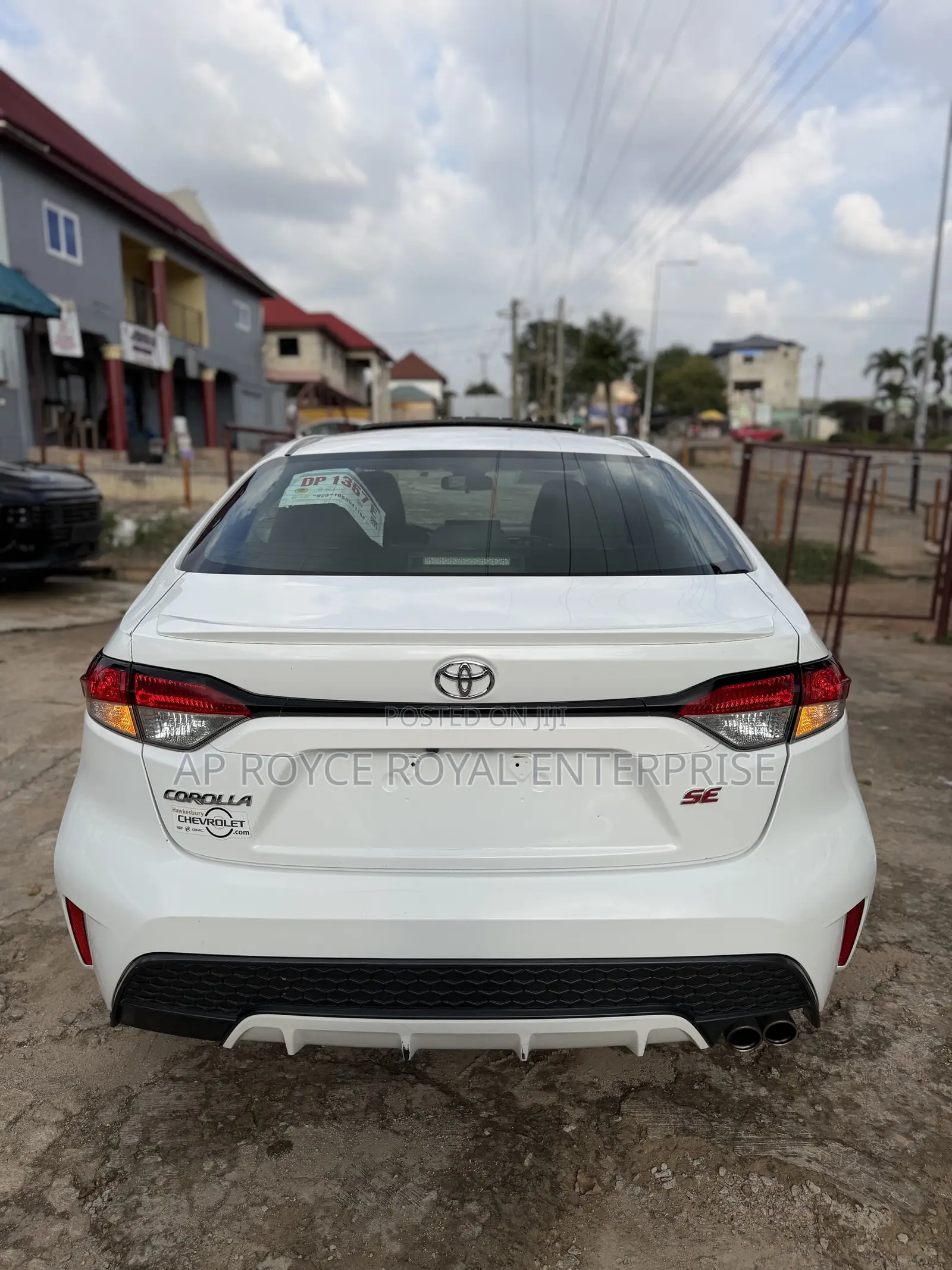 Toyota Corolla SE 2020 White