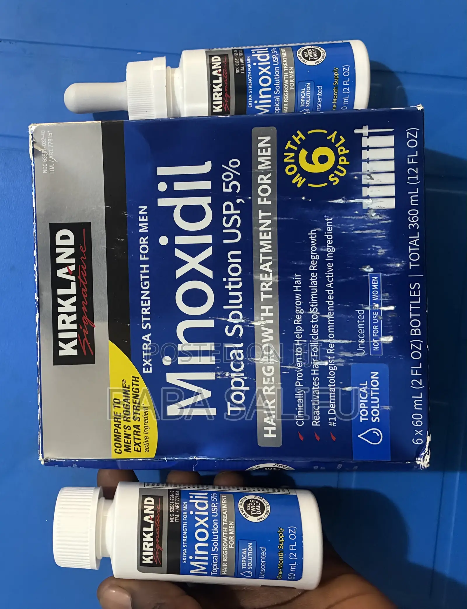 Kirkland Minoxidil Hair Treatment and Growth