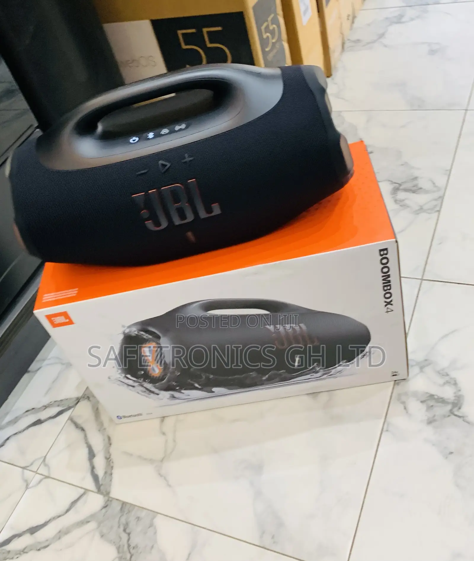Kindly Shop JBL Boombox 4 | Most Powerful JBL Portable L Speaker