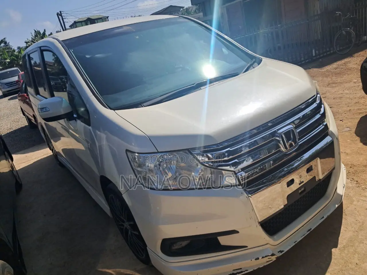 Honda Stepwgn 2013 White