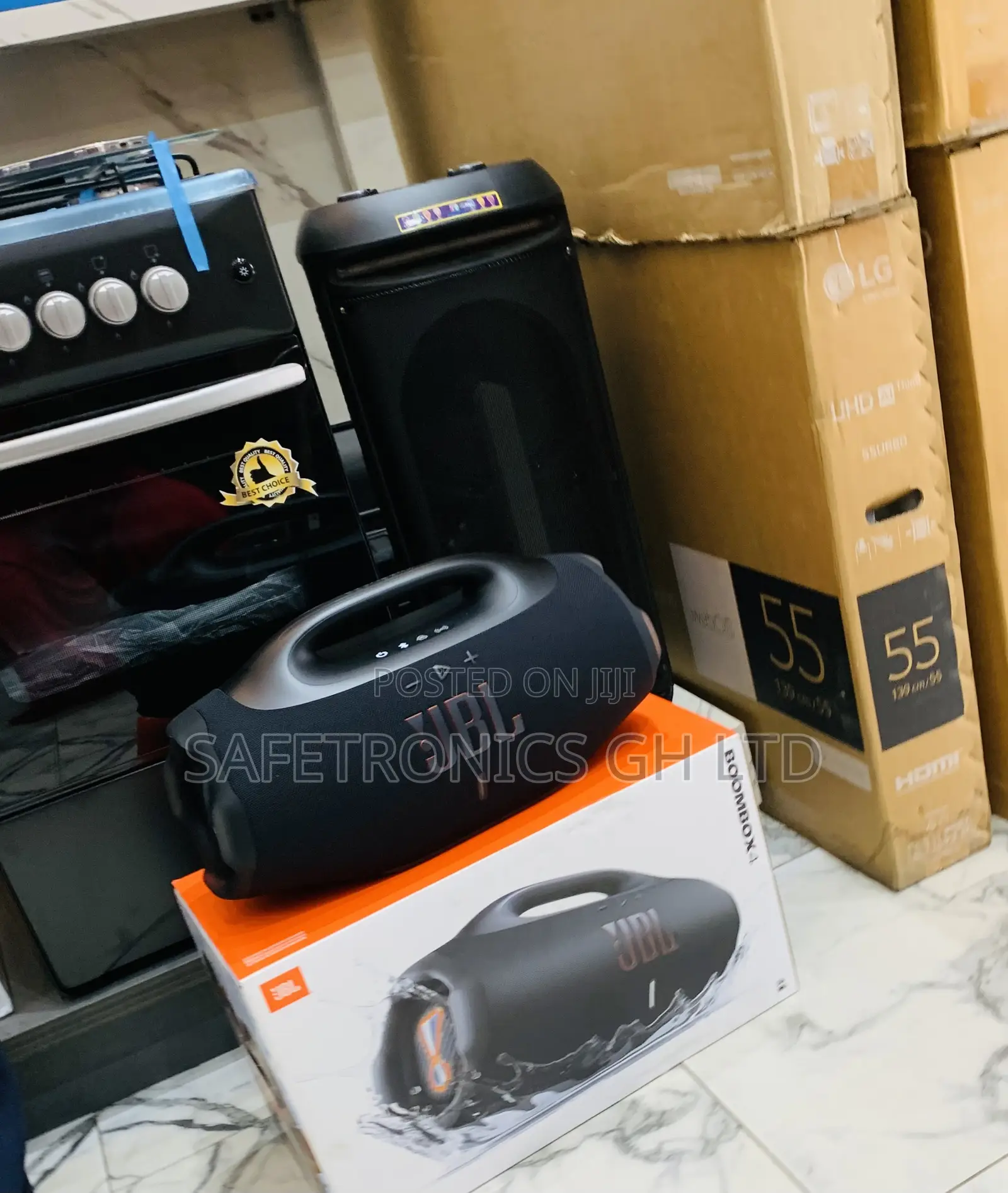 Most Sleek JBL Boombox 4 | Most Powerful JBL Portable Speaker