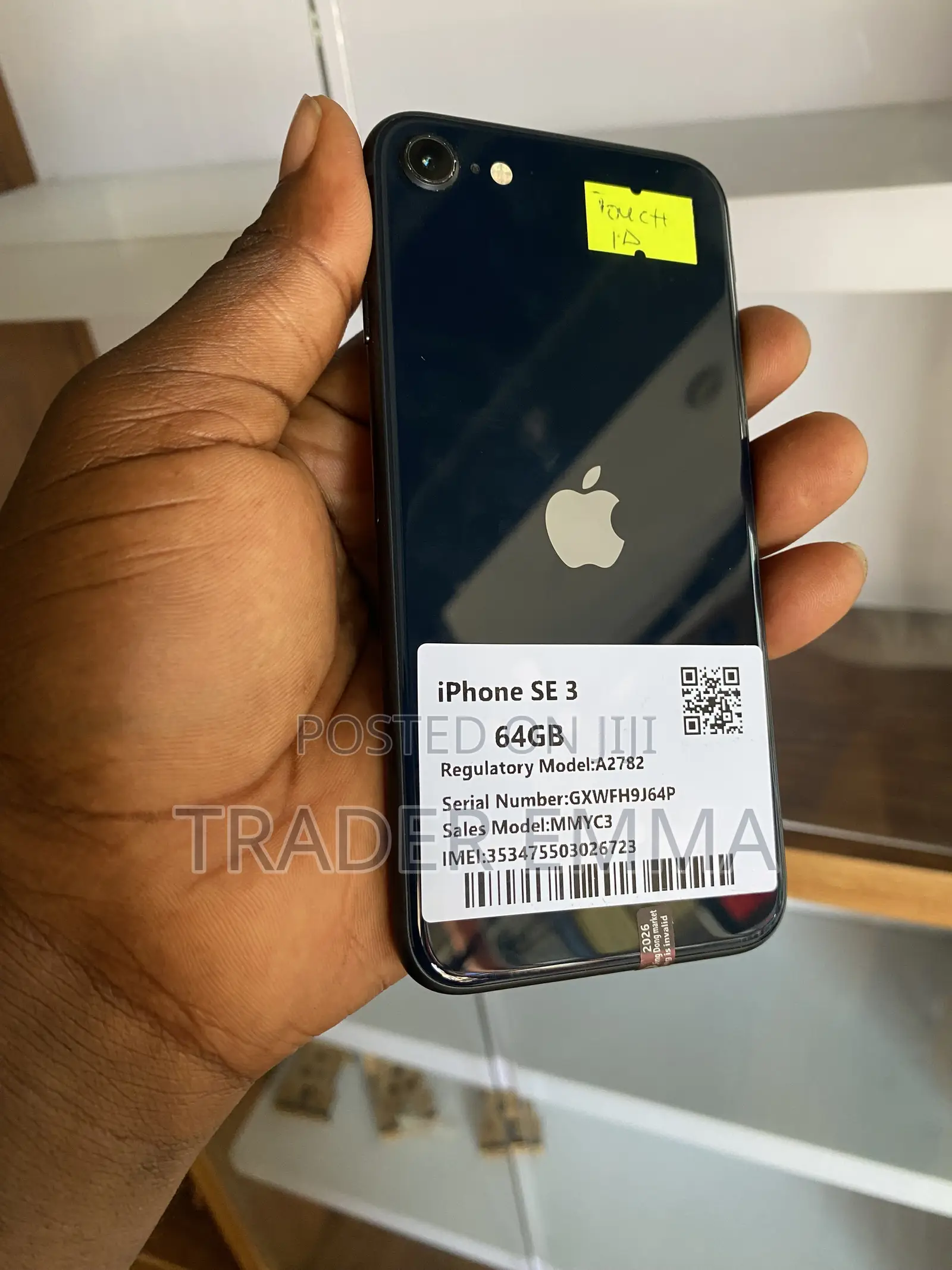 Apple iPhone SE (2022) 64 GB Black