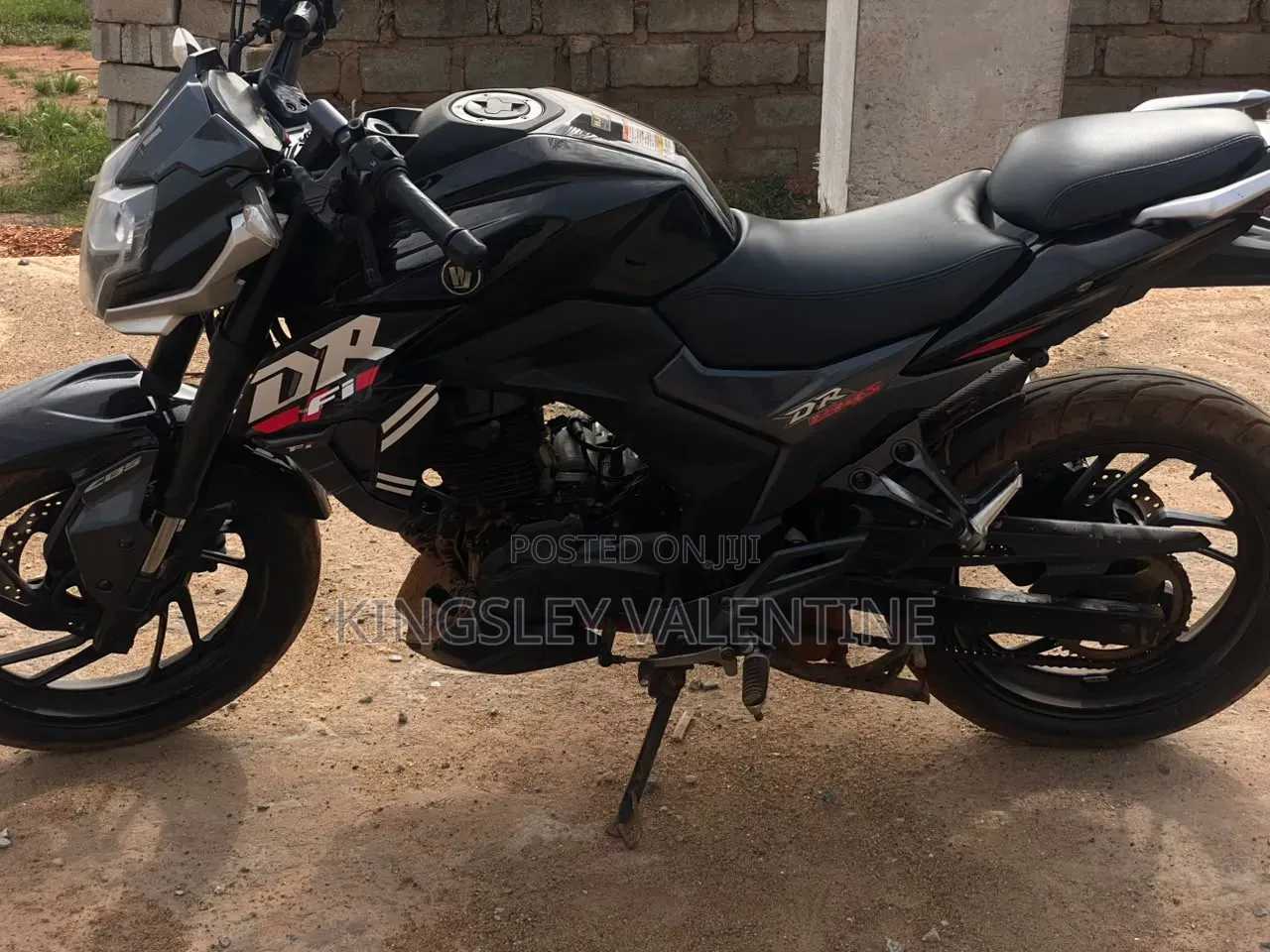 Haojue DR190S 2025 Black
