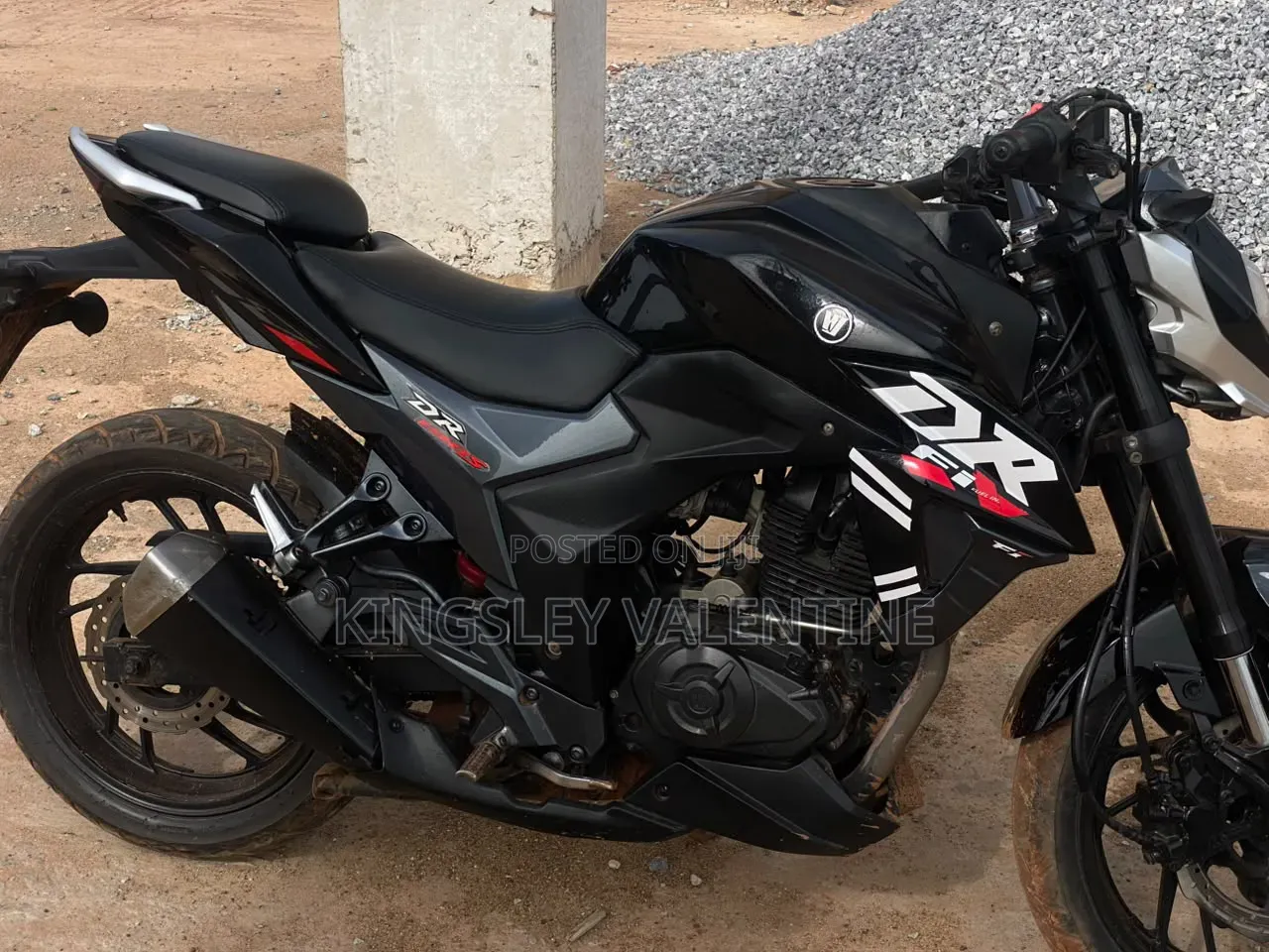 Haojue DR190S 2025 Black