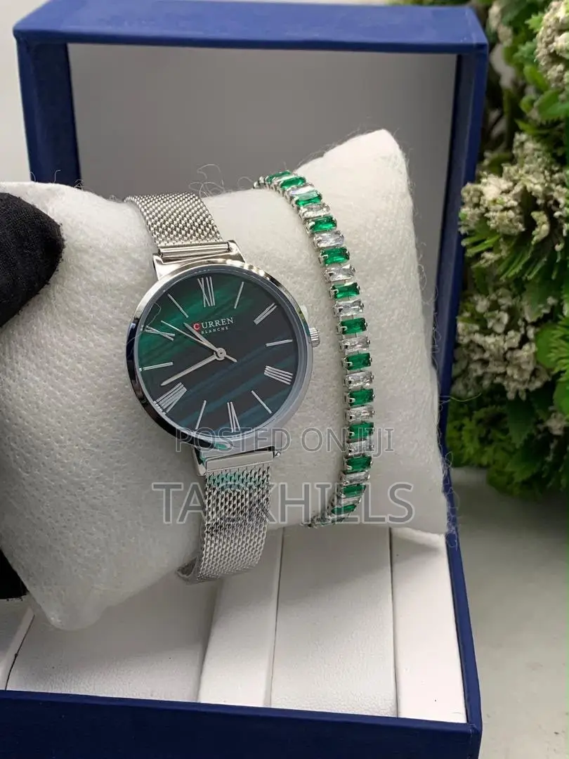 Ladies Watch and Bracelet