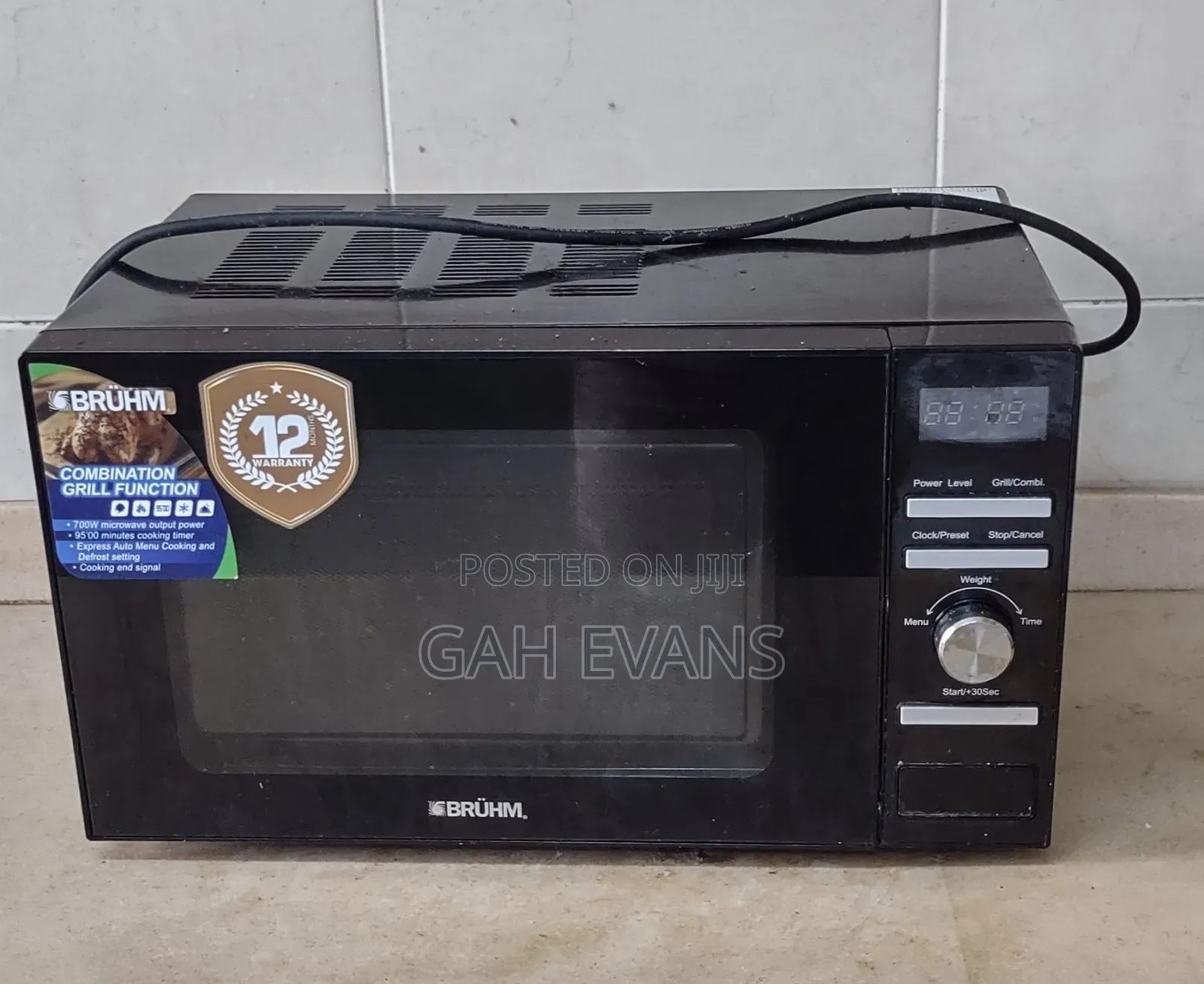 Bruhm 20l Microwave