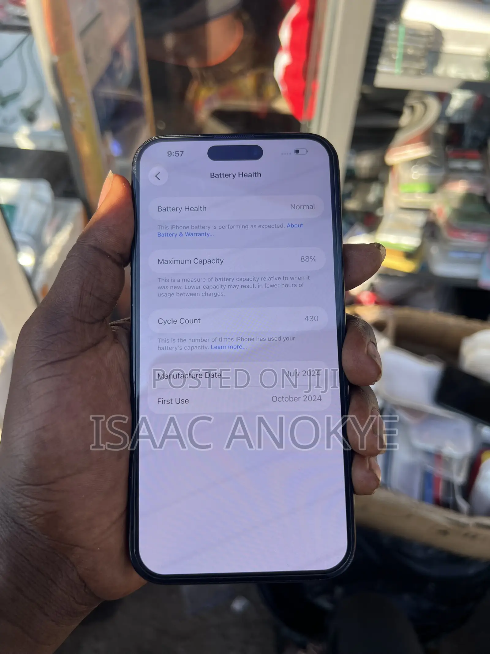Apple iPhone 16 Plus 128 GB Black