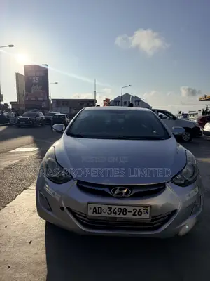 Hyundai Elantra Limited 2012 Silver