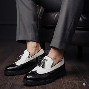 Men's Leather Loafers Shoe