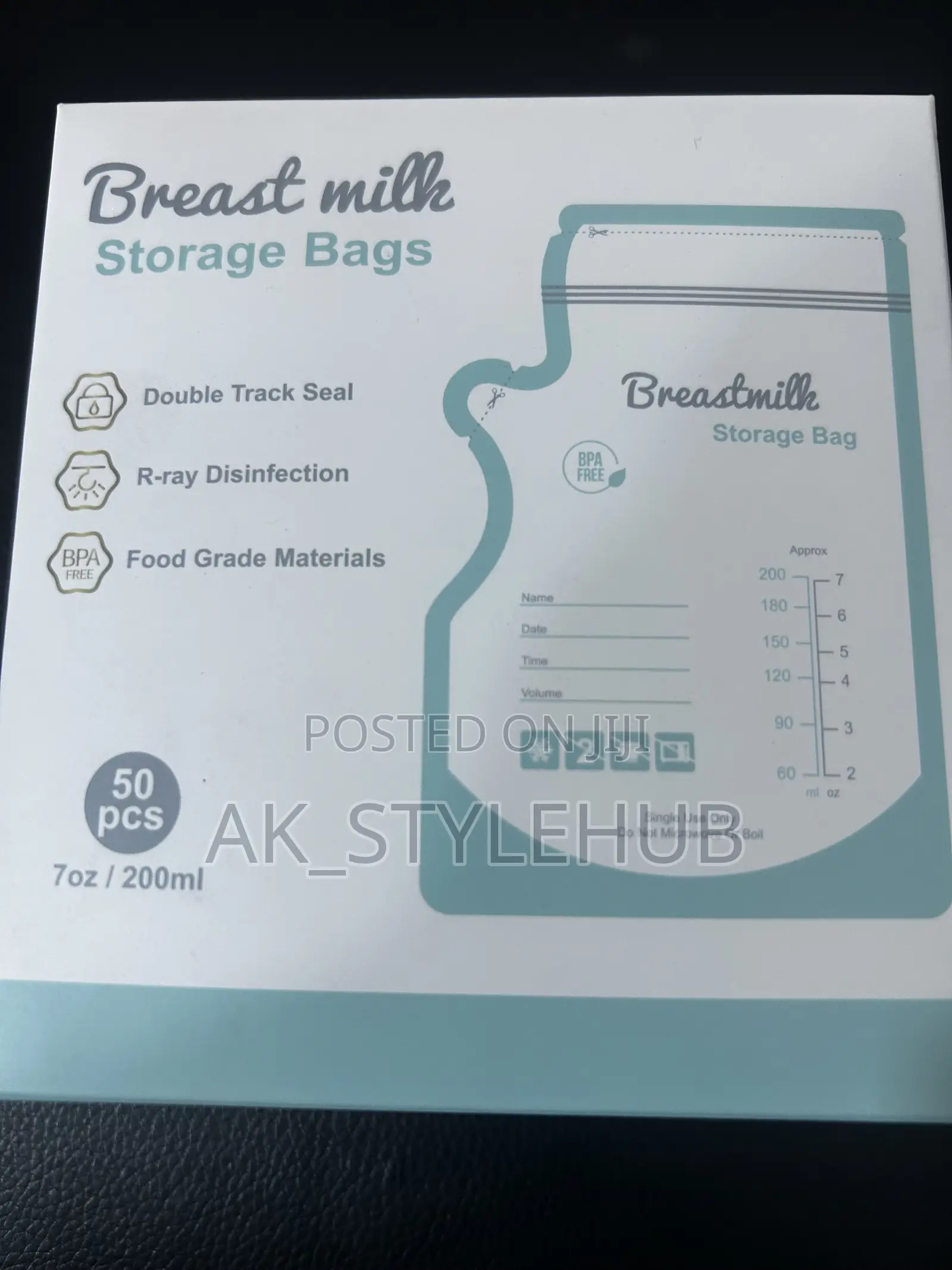 Breast Milk Storage Bag 50 Pieces