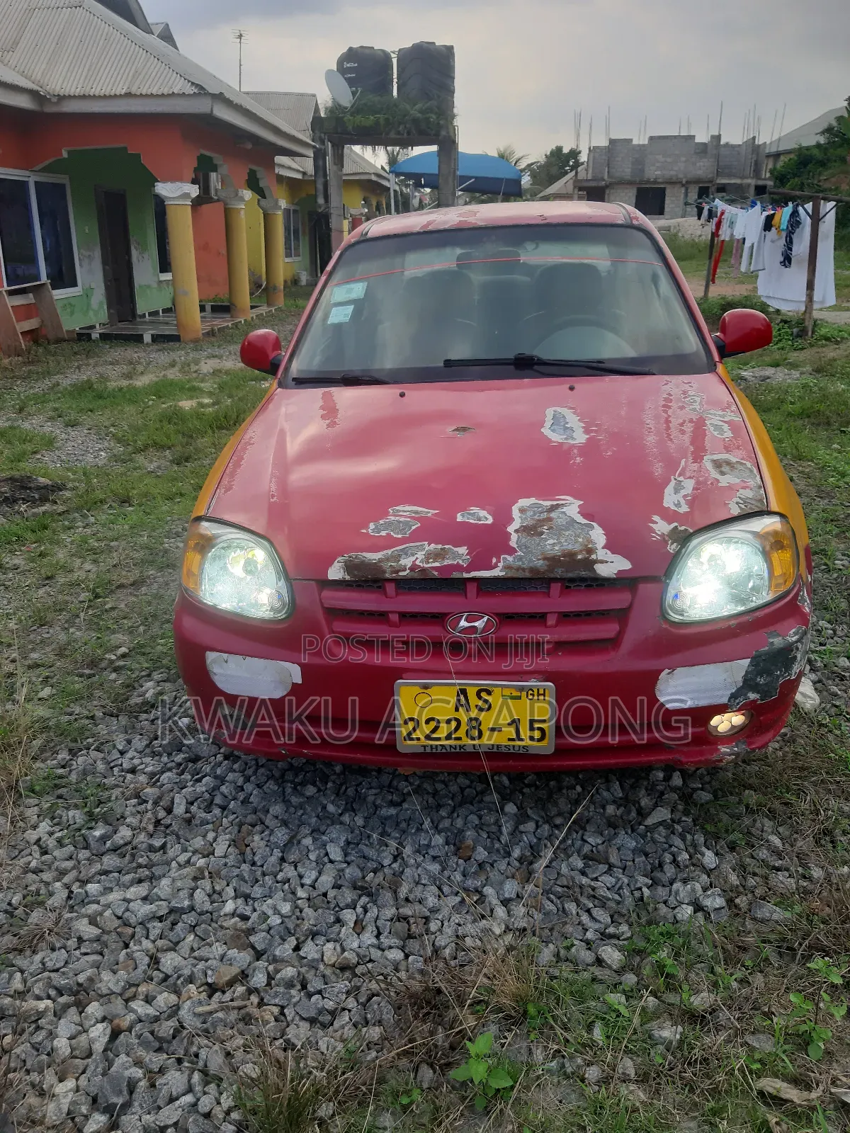 Hyundai Accent 2005 Red